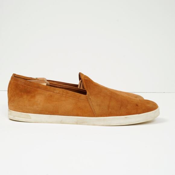 Vince Brown Women’s Slip-On Loafers, US 10 / EU 40, Faux Suede, Soft Heel - Picture 3 of 14